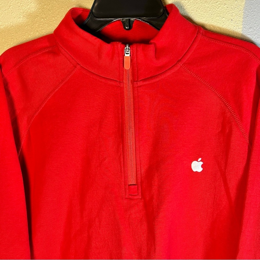 Apple Mens Size Xl Mac Computers Genius Red Quart… - image 6
